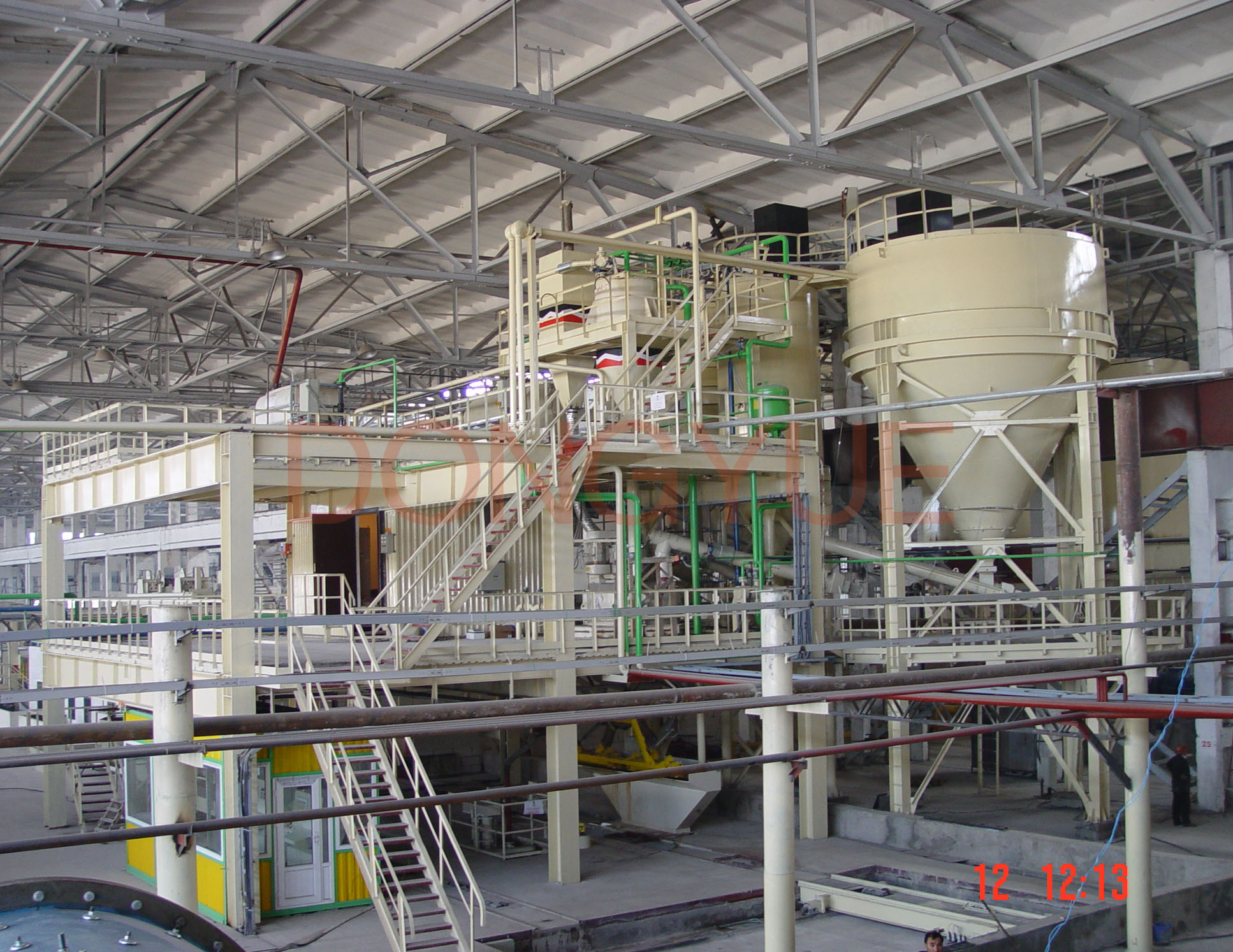 batching and pouring building